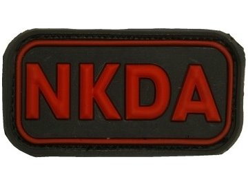 3D nášivka NKDA - červená, Jackets to go