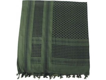 Šátek Shemag, palestina - zelený, MFH