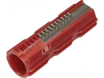 Polykarbonový píst M190, červený, poloviční ozubení, ASG