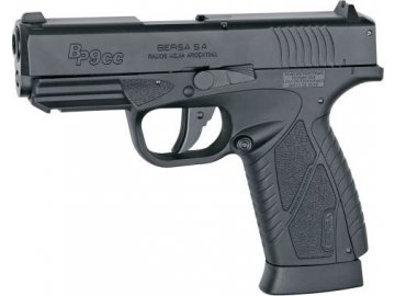 Airsoftová pistole Bersa BP9CC - kovový závěr, CO2, GNB, ASG