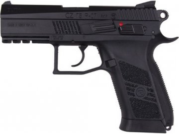 Airsoftová pistole CZ 75 P-07 DUTY - kovový závěr, CO2, GBB, ASG