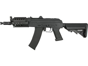 CYMA Airsoftová zbraň AKS-74UN - celokov, RIS , LMT pažba (CM.040H) 01