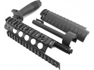 CYMA Front Grip MP5 with R.I.S. rails. 01