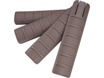 Elm Plastové krytky TD RIS lišty, 4ks - pískové 01