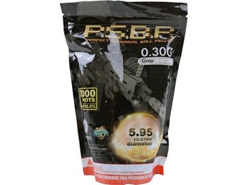 GIG Airsoftové kuličky G&G Perfect 0,30g 2000ks - šedé 01