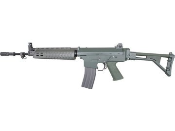 G&G Armament Airsoftová zbraň SA85 L - zelená, celokov, G&G, GF85 GL 01