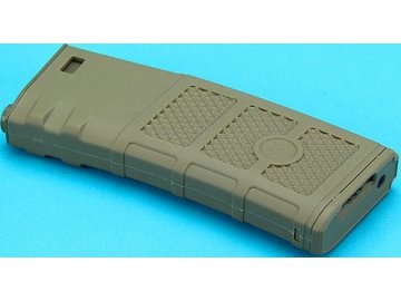 Zásobník pro M4 FROG - pískový, plastový, točný, 340bb, G&P