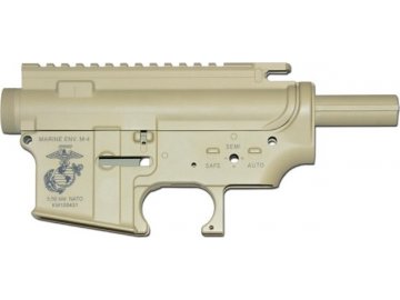 Kovové tělo USMC pro M4 - pískové, Guarder