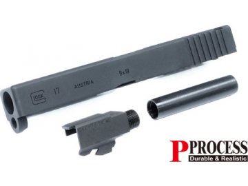 Kovový závěr s vnější hlavní pro Marui Glock 17, Guarder