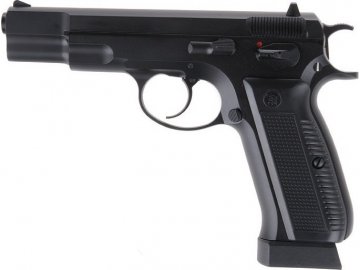 Airsoftová pistole KP-09 CZ75 - celokov, GBB, KJ Works