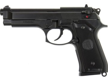 KJW Airsoftová pistole M9, celokov, plyn blowback - černá 01