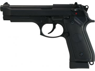 Airsoftová pistole M9 A1 - celokov, CO2, GBB, KJ Works