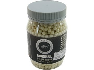 Airsoftové kuličky MadBull Tracer BIO 0,25g, 2000bb, nasvětlující zelené