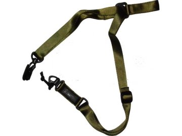 Wosport WST taktický popruh Ms2 MULTI-FUNCTION SLING, 2-bodový - Zelená 01