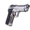 Wet Airsoftová pistole M92F Nikl, celokov, blowback 03