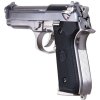 Wet Airsoftová pistole M92F Nikl, celokov, blowback 04