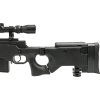 WELL Airsoft sniper MB4403D + puškohled a dvojnožka - černá 11
