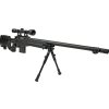 WELL Airsoft sniper MB4403D + puškohled a dvojnožka - černá 05