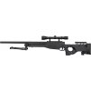 WELL MB08A sniper rifle replica - with scope and bipod - black 01