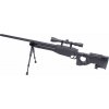 WELL MB08A sniper rifle replica - with scope and bipod - black 03