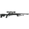 WELL Airsoft sniper MB11D + puškohled + dvojnožka - černá 02
