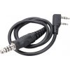 Kabel pro Kenwood, 2pin, Z. Tactical