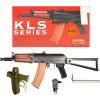 DBY Airsoftová zbraň AK-74SU - dřevo, ocel, Dboys, BY-001B/RK-01-W 09