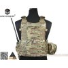 EME Maskáčová vesta s nosičem plátů a třemi sumkami LBT 6094A - Multicam 09