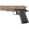 Cybergun CYBG COLT 1911 TAN kovový závěr 01