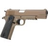 Cybergun CYBG COLT 1911 TAN kovový závěr 05