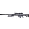 Snow Wolf Rifle replica barret® M82 Selector Rifle with scope and bipod - black 01