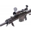 Snow Wolf Rifle replica barret® M82 Selector Rifle with scope and bipod - black 15