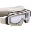 Taktické brýle Profile NVG s balistickou odolností, TAN - čiré, tmavé 03