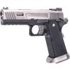 Wet Airsoftová pistole HI-CAPA 4.3 Allosaurus - celokov, blowback - stříbrná 05