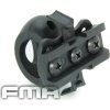 FMA 0.83' / 21 mm Flashlight helmet mount – black 02