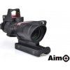 Aim-O 4X32C ACOG (Fibre Optics Illumination + RMR Sight) Replica - Black 01