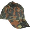 Miltec Čepice dětská BASEBALL s kšiltem FLECKTARN 01