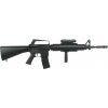 Airsoftová zbraň M16 A3 - svítilna, rukojeť, ABS [S31], Well