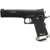 Airsoftová pistole Hi-Capa 6" IREX - celokov, stříbrná hlaveň, GBB, WE