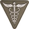 Mil-Tec Nášivka Medical zelená – 3D plast 01