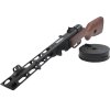 Snow Wolf Airsoftový samopal PPSh-41 EBB, celokov, pravé dřevo, 2x zásobník (SW-09W) 03