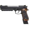 Wet WE GBB plynová pistole BioHazard M92 Extended Full-Auto Gen.2 - Černá/hnědá 01