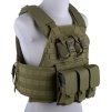GFT Plate Carrier Tactical Vest - Olive Drab 03