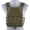 GFT Jump Laser-Cut Tactical Vest - Olive Drab 06