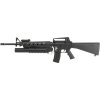 E a C M16A3  plus  plynový granátomet M203 (EC-702), celokov - černá 01
