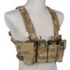 EME EASY Chest Rig type Tactical vest - Multicam® 03