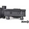 Optika typu ACOG 4x32C s optickým vláknem - černá, AIM-O 06