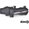 Amo Optika typu ACOG 4x32C s optickým vláknem - černá, AIM-O 05