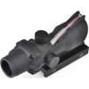 Optika typu ACOG 4x32C s optickým vláknem - černá, AIM-O 02