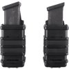 Plastová dvojitá sumka pro pistolové zásobníky - černá, Primal Gear 02